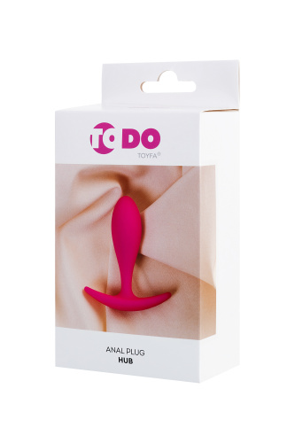 ToDo by Toyfa Hub - Анальная пробка, 7х2 см (розовый)
